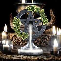 Pentagram backflow burner