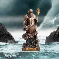 Poseidon figurine mini