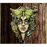 Wall Plaque Fleur Tree Spirit