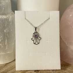 hamsa-amethyst-silver-necklace