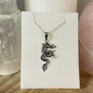 Necklace Sterling Silver Chinese Dragon