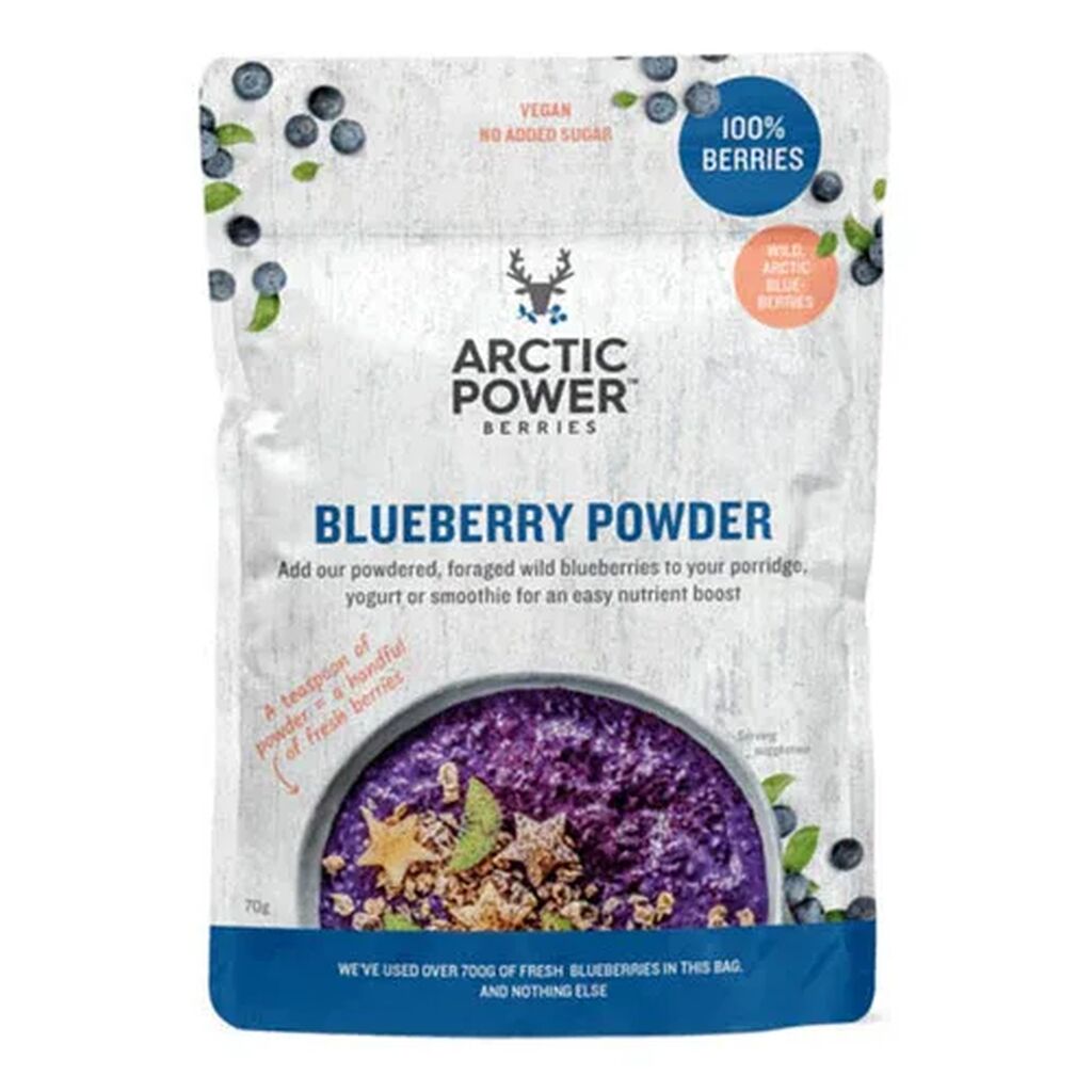Arctic power berries blueberry powder pack