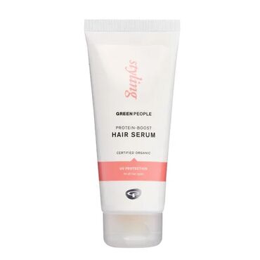 Green People Protein Boost Hair Serum Aqua, Glycerin, Propanediol, Aloe Barbadensis (Aloe) Leaf Juice Powder*, Olea Europaea (Olive) Fruit Oil*, Persea Gratissima (Avocado) Oil*, Cynara Scolymus Leaf Extract, Rosmarinus Officinalis (Rosemary) Leaf Extract*, Hydrolyzed Yeast Protein, Helianthus Annuus (Sunflower) Seed Oil*, Hydrolyzed Quinoa, Aroma [Citrus Aurantium Dulcis (Orange) Peel Oil Expressed*, Cymbopogon Flexuosus (Lemongrass) Oil*, Citrus Limon (Lemon) Peel Oil*, Eugenia Caryophyllus (Clove) Bud Oil*, Zingiber Officinale (Ginger) Root Oil*], Xanthan Gum, Carrageenan, Sodium Levulinate, Levulinic Acid, Gluconolactone, Calcium Gluconate, Potassium Sorbate, Benzyl Alcohol, Sodium Benzoate, Limonene+, Linalool+, Citral+, Citronellol+, Geraniol+, Eugenol+. +Naturally Occurring In Essential Oils. *Organic Ingredient. 99.76% Natural Origin Of Total / 90.4% Of The Total Ingredients Are From Organic Farming.