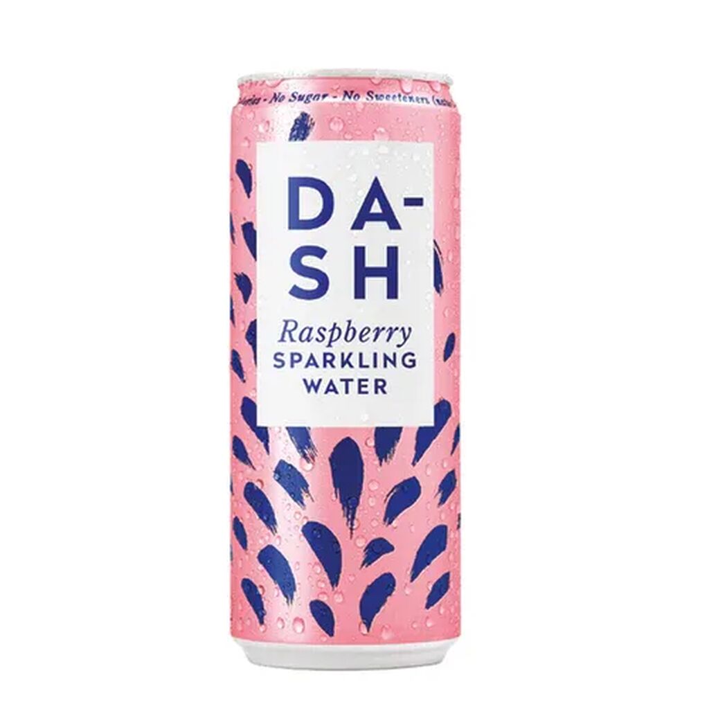 Dash sparkling water raspberry