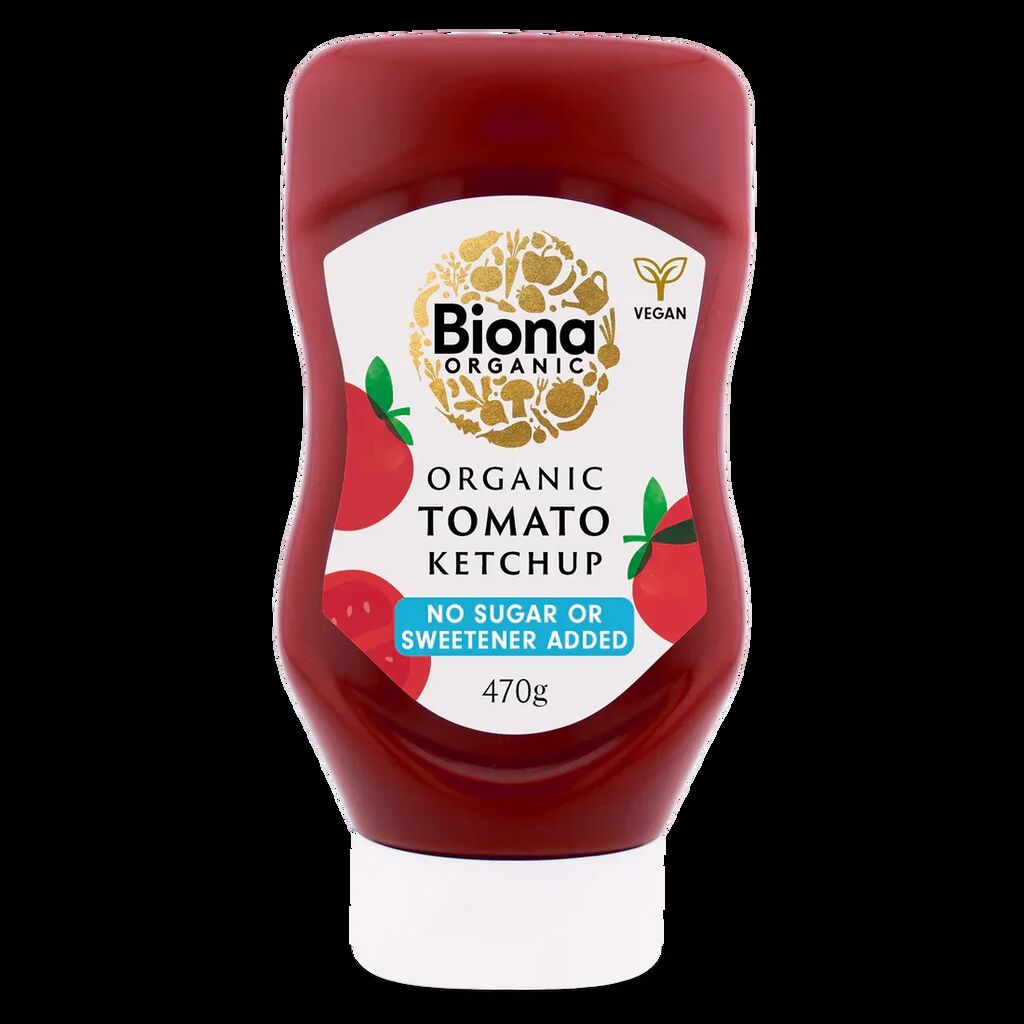 BIONA Ketchup No Added Sugar470g 001 WEB 1100x