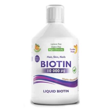 Swedish Nutra Biotin 10,000 ug Take the daily serving as directed on the label. Can be taken straight or mixed with water or juice. Shake well.