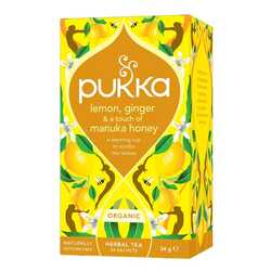 Pukka lemon ginger manuka