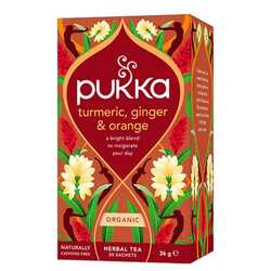 Pukka turmeric ginger orange tea
