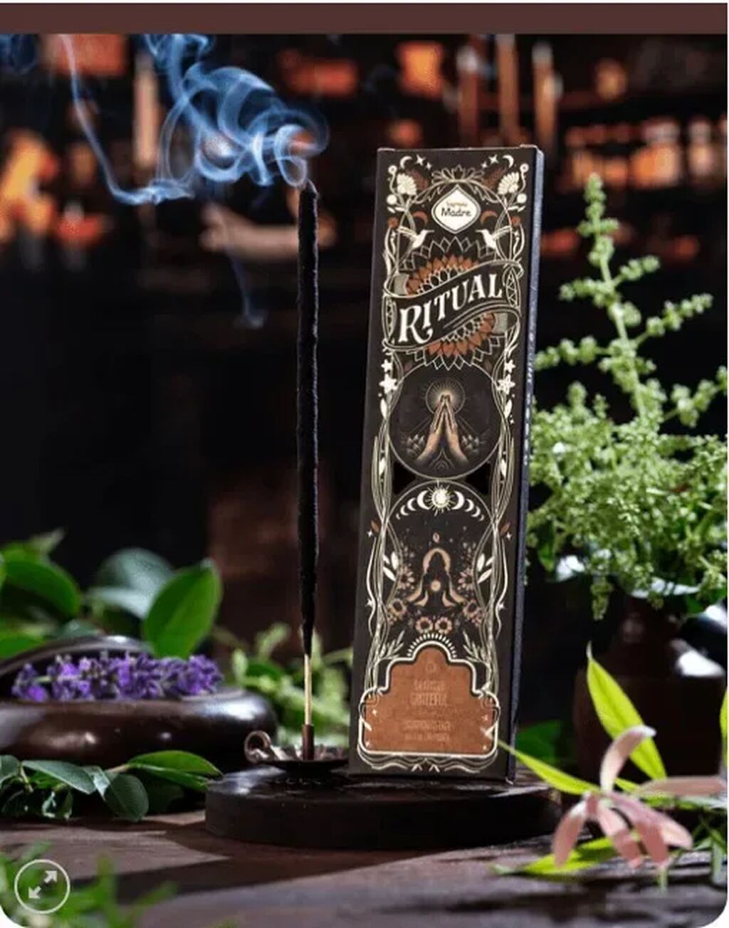 Ritual incense gratitude