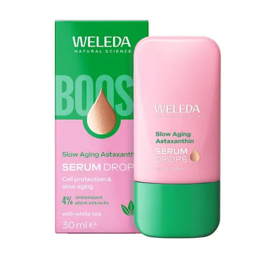 Weleda booster slow ageing astaxanthin serum drops