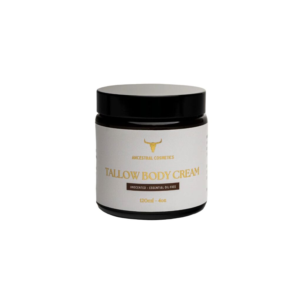 Unscented tallow bodycream