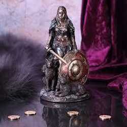 Freya goddess figurine