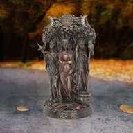 Figurine Bronzed Maiden Mother Crone