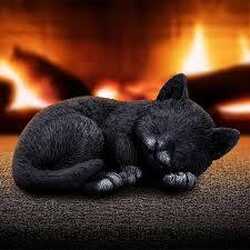 Feline dreams figurine cat