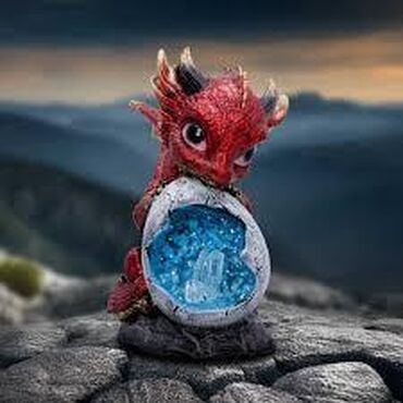 Figurine Dragon Ember Clutch