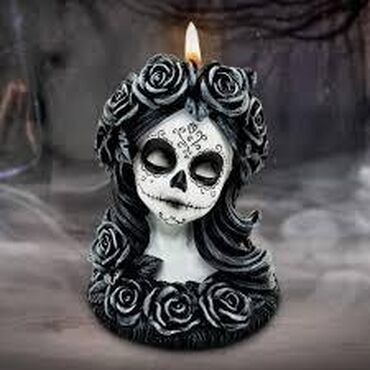 Tealight Holder Flor de Muerte