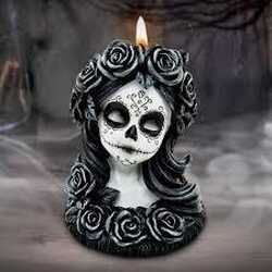 Flor de muerte tealight