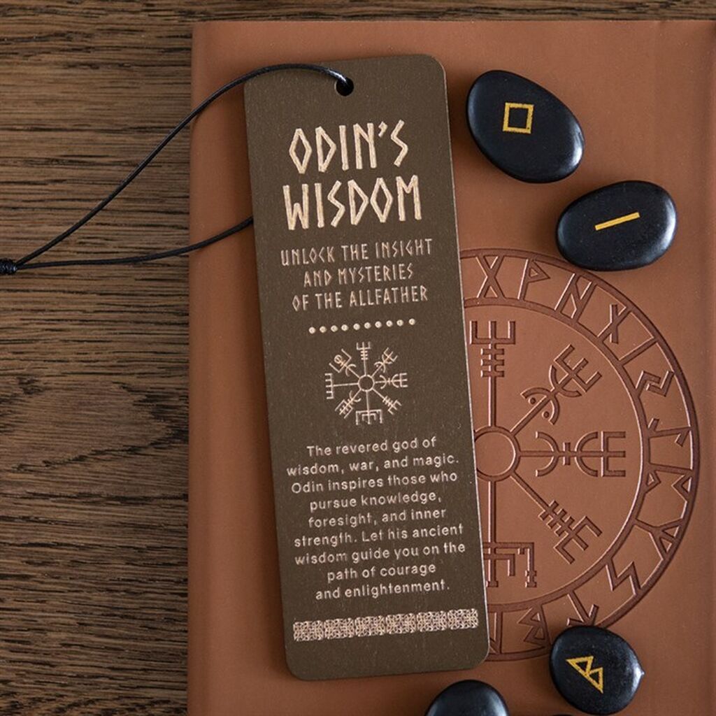 Odins wisdom bookmark