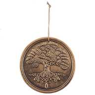 Wall Plaque Bronze Terracotta Tree of Life