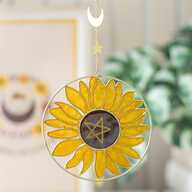 Sun Catcher Bee Radiant Sunflower