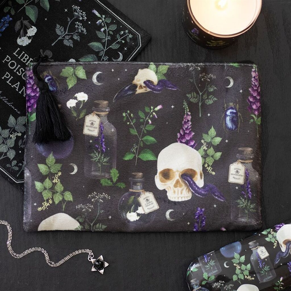 Venom vines makeup bag