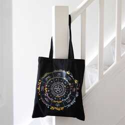 Wheel of the year tote bag