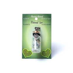 Eternal love crystal bottle