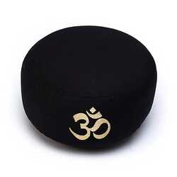 Meditation cushion black ohm