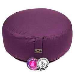 Meditation cushion deep purple