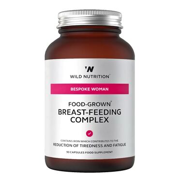 Wild Nutrition Breast Feeding Complex Lithothamnium Calcareum providing Calcium, Mineral enhanced yeast providing Iron, Mineral enhanced Lactobacillus bulgaricus providing Zinc, Organic Fenugreek powder, Organic Stinging Nettle Leaf, Marigold extract providing Lutein, Vitamin enhanced yeast providing Selenium and Vitamin B12, vegetable cellulose (capsule shell). 3 capsules per day with or without food.