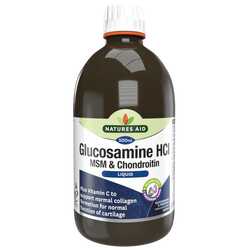 Natures aid glucosamine msm chondroitin liquid p69 1100 medium