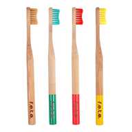 F.E.T.E Multi Pack Bamboo Toothbrush - Soft