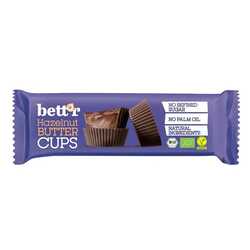 Bettr organic hazelnut butter cups