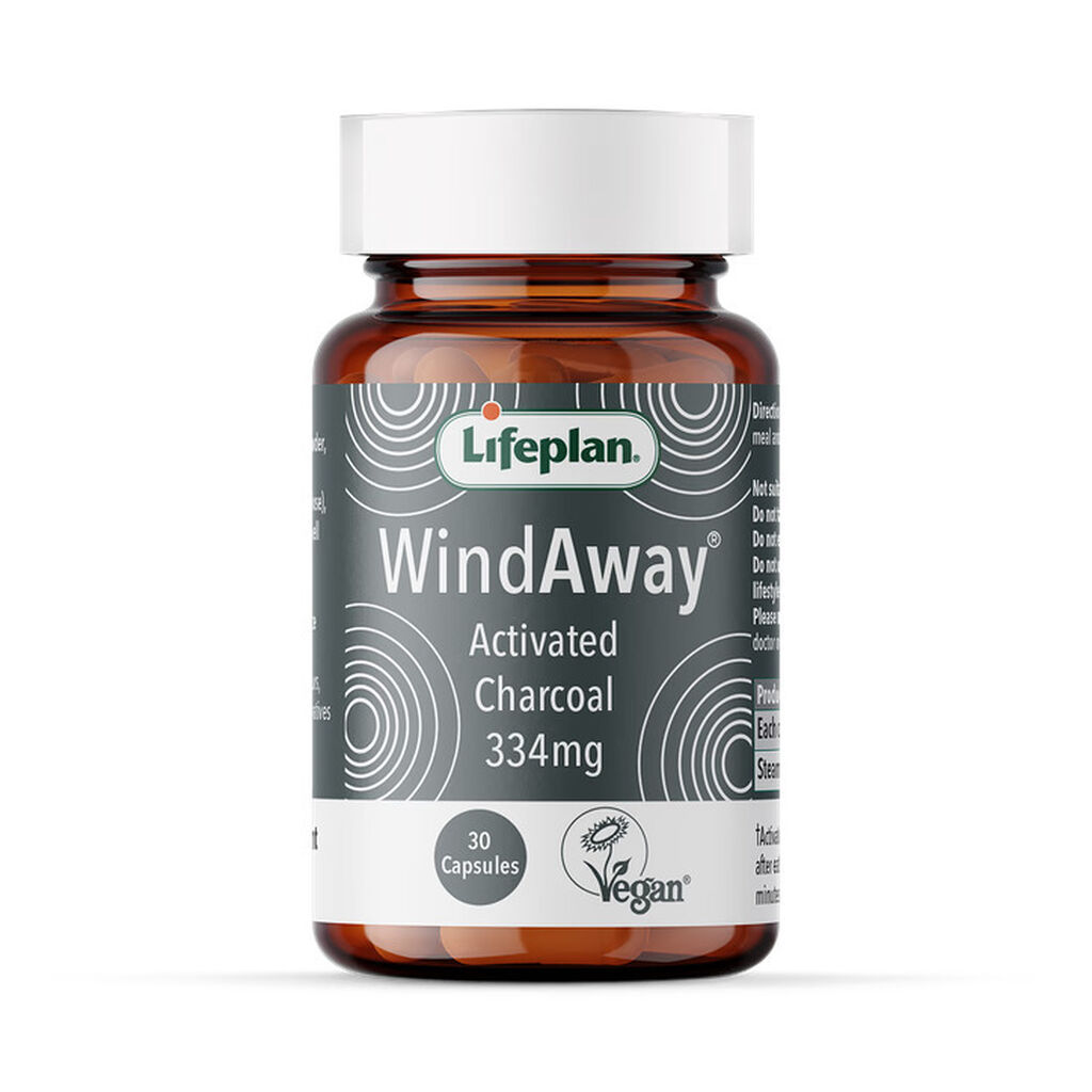 Wind away charcoal