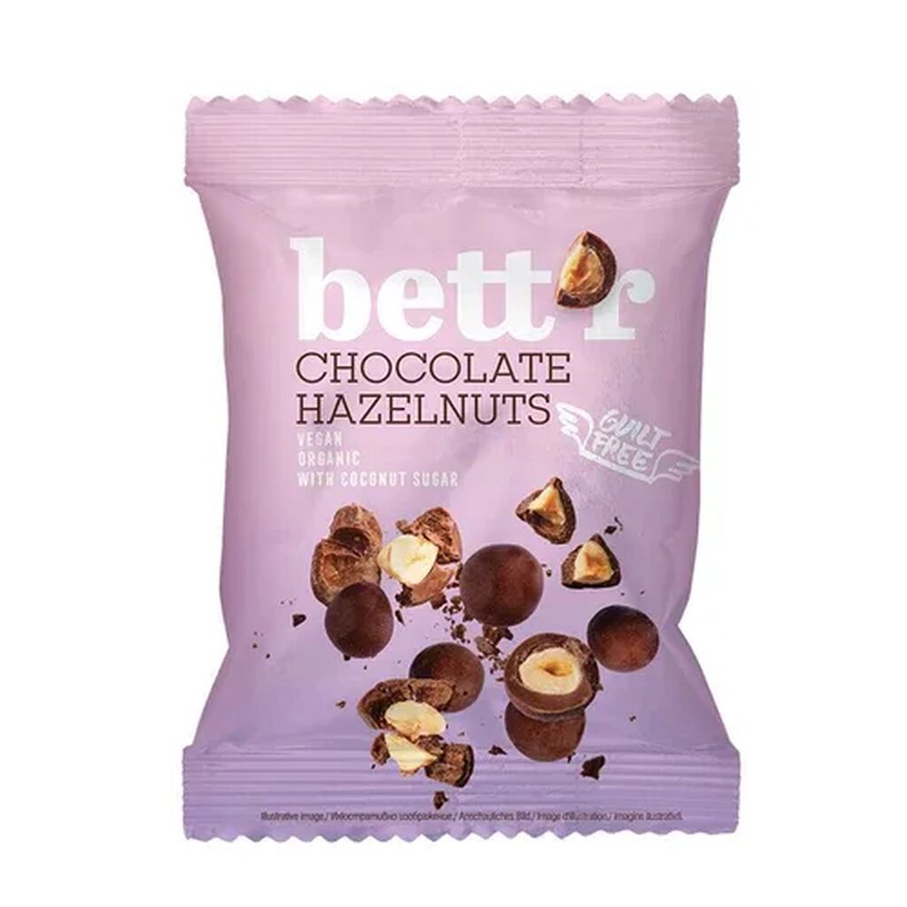 Bettr organic chocolate hazelnuts
