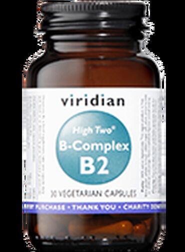 Viridian High Two B-Complex As a food supplement, take one capsule daily with food.