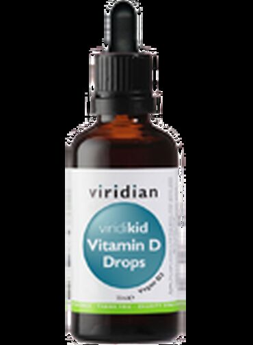 Viridian Viridikid Liquid Vitamin D3 Drops 400iu Vitamin D3 (Vegan cholecalciferol) In a base of sunflower seed oil and natural orange oil. Using the dropper add 0.5ml daily to food or drink or as recommended by your health professional. Suitable for use from birth onwards. However, additional vitamin D should not be given to infants consuming 500ml or more of infant formula daily.