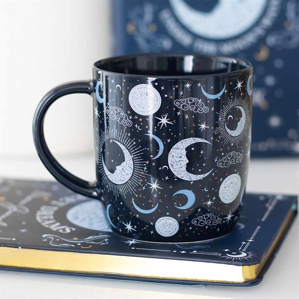 Blue moon mug
