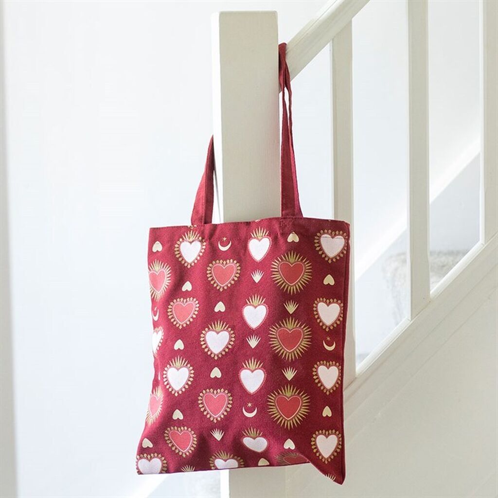 Sacred heart tote bag