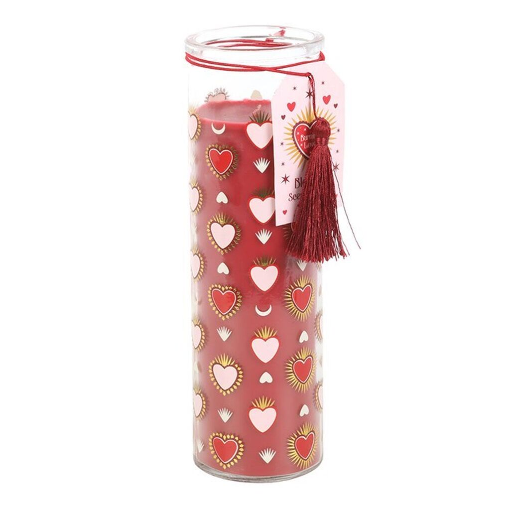 Sacred heart candle