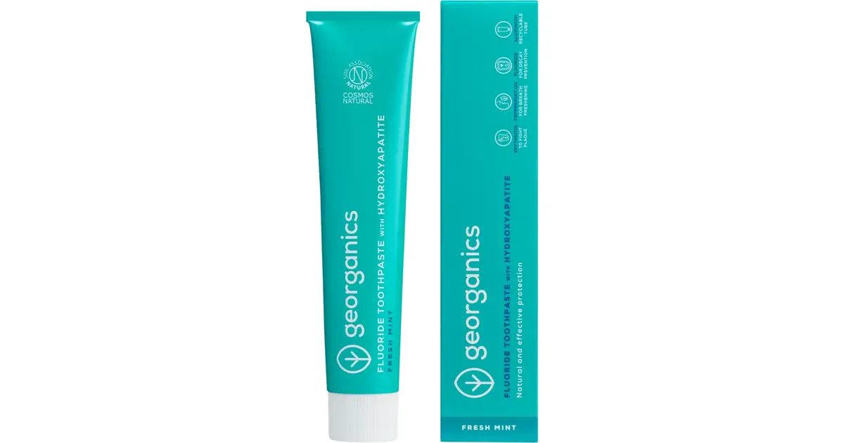 Wheat Toothpaste Georganics Fluoride and Hydroxyapatite Toothpaste | Buy Online in ...