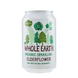 Whole earth organic elderflower 330ml