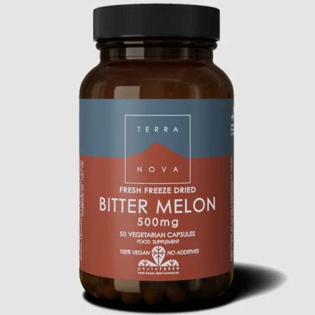 Terranova Bitter Melon Momordica charantia 500mg 50 Caps