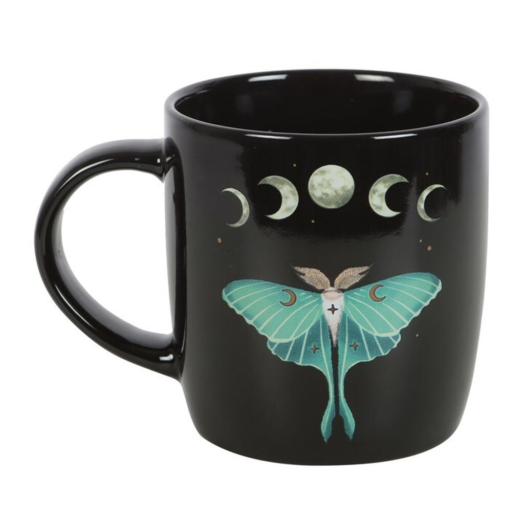 Luna moth mug