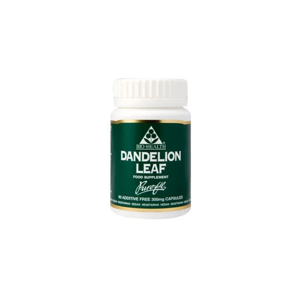 Bio Health Dandelion Leaf 300mg 60 Caps