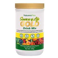 Natures plus source life gold drink mix