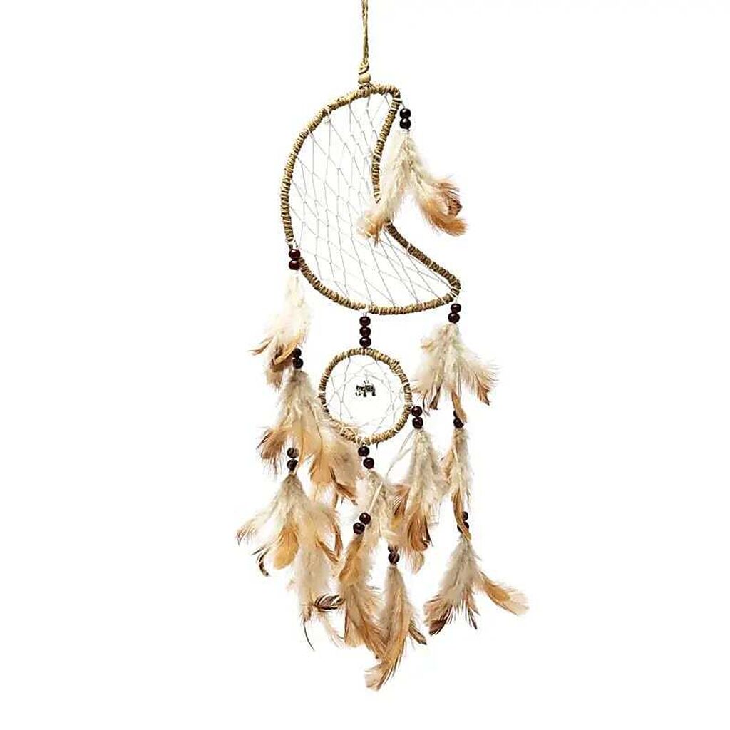 Hemp mooncircle dreamcatcher