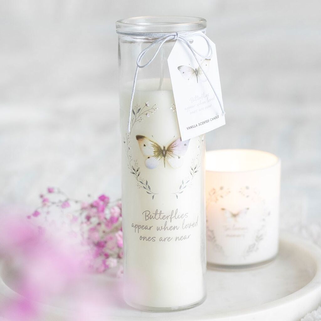 BUTTERFLIES APPEAR CANDLE