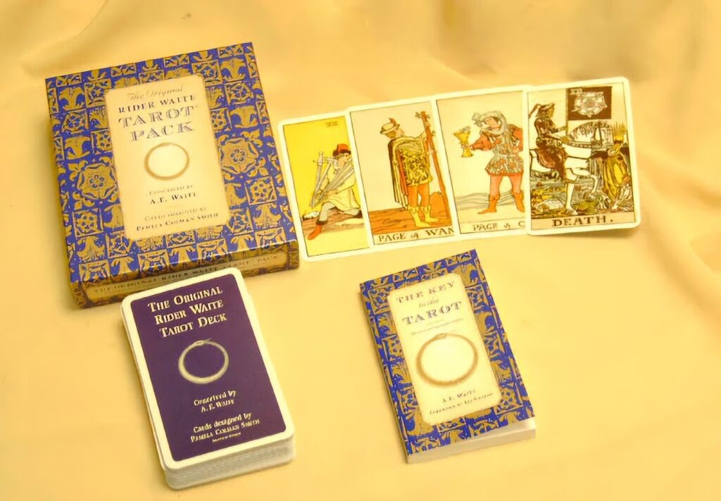 Riders waite deck and book