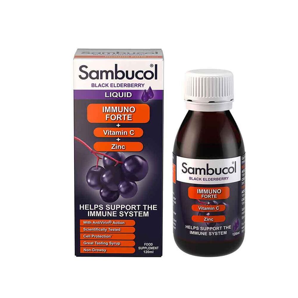Sambucol Immuno Forte with Vitamin C and Zinc